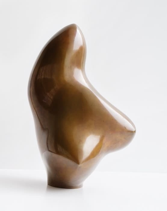 Sculpture by Jean Arp titled Drei Knospen