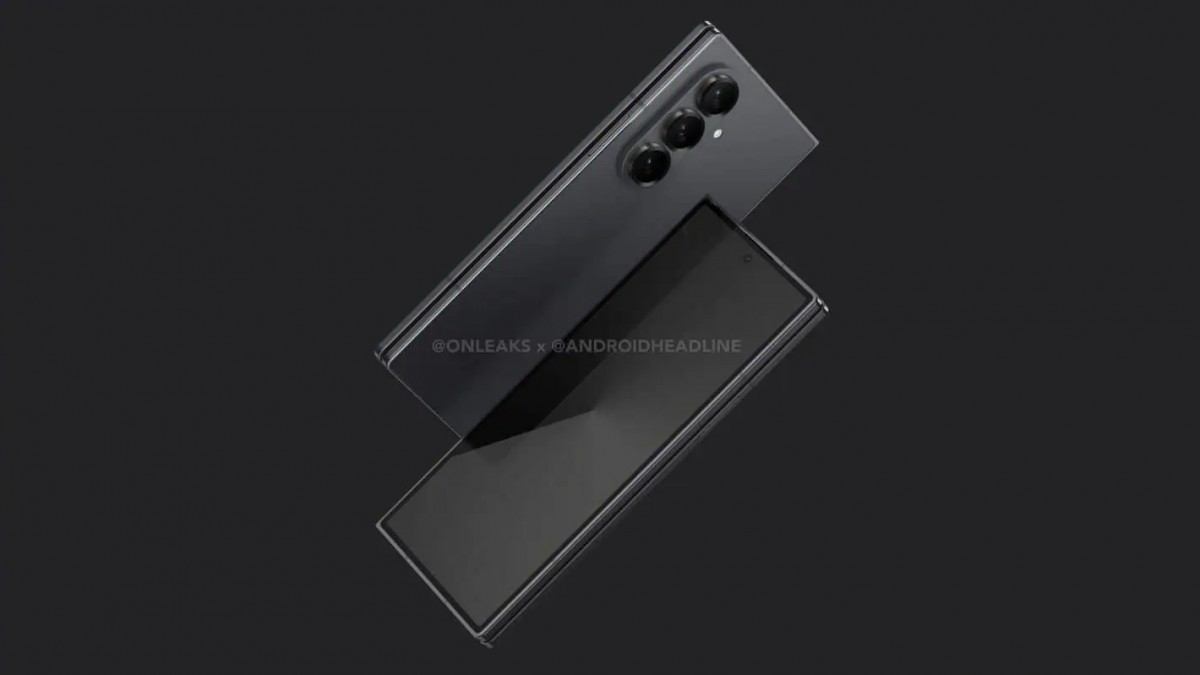 Samsung Galaxy Z Fold7 lækket på billeder