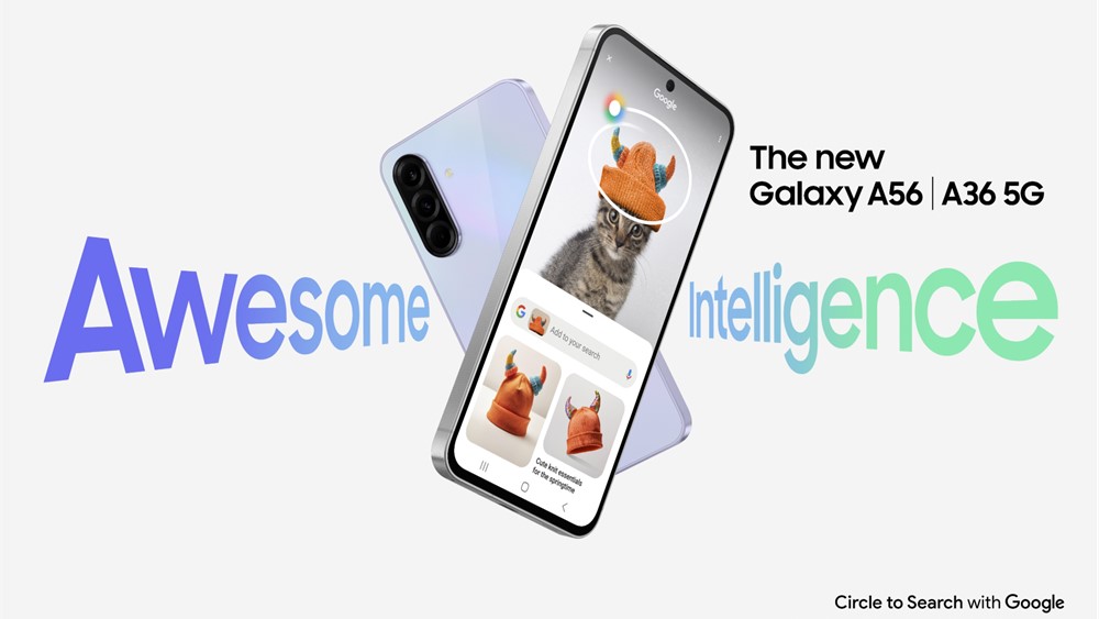 Samsung introducerer tre nye Galaxy A-telefoner med AI